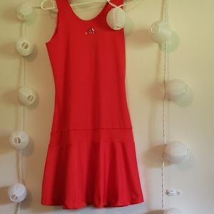 Red Adidas Tennis Dress